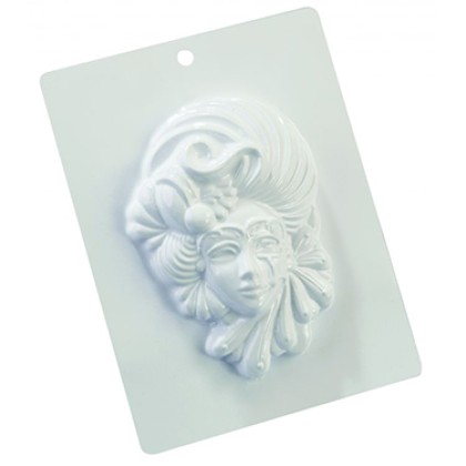 Форма за шоколадова отливка "Венецианска маска"