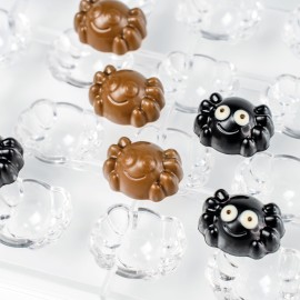 Поликарбонатна форма бонбон Паяк "Whisky"