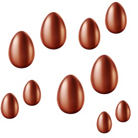 Поликарбонатна форма "Яйце "44х64мм 