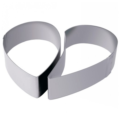 Ринг за печене "Сърце" 2 елемента