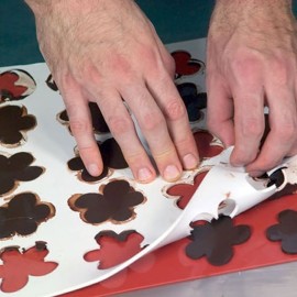 Шаблон за шоколадови отливки Сърце