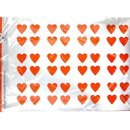 Шаблон за шоколадови отливки Сърце