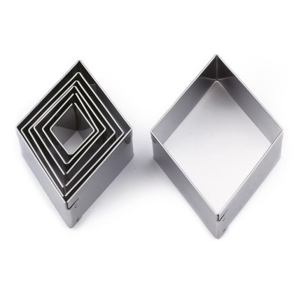 Комплект метални кутери Ромб 7 елемента