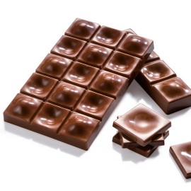 Поликарбонатна форма за шоколадов бар "Liquid"