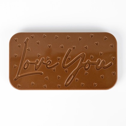 Поликарбонатна форма бар "Love you"