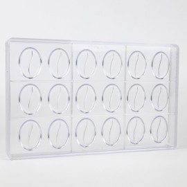 Поликарбонатна форма кафе зърно "Coffe"