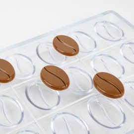 Поликарбонатна форма кафе зърно "Coffe"