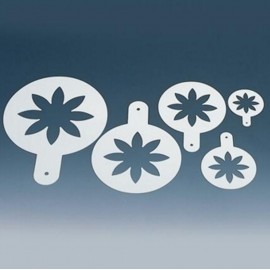 Комплект шаблони за декорация  "Цвете"