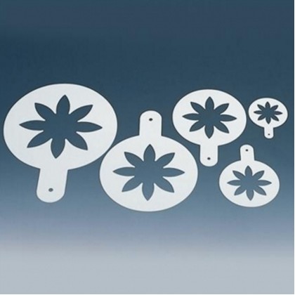 Комплект шаблони за декорация  "Цвете"