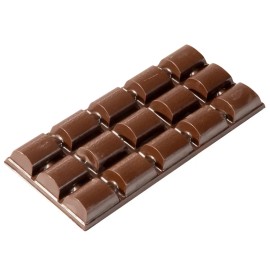 Форма за шоколадова отливка "Блокче"