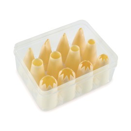 Комплект пластмасови накрайници - 12 бр.