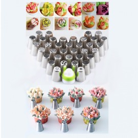 Комплект накрайници цвете - 12 бр.