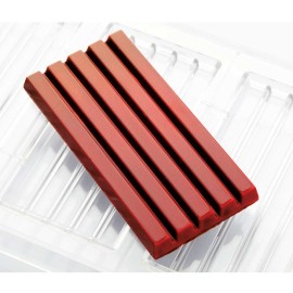 Поликарбонатна форма шоколадов бар "Kit"