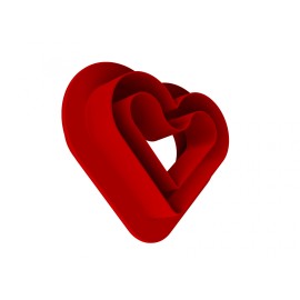 Силиконова форма "Level Hearts 35"