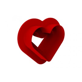 Силиконова форма "Level Hearts 35"