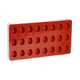 Силиконова форма за желирани бонбони "Праскова"