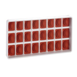 Силиконова форма за желирани бонбони "Праскова"