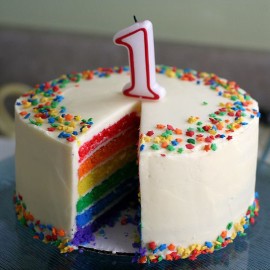 Захарна поръска "Звезди" - Шарени - 250гр