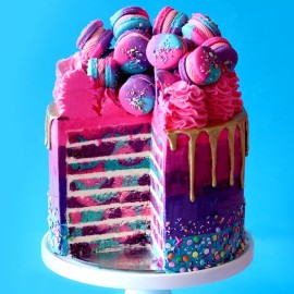 Гел боя - лилава - 40гр