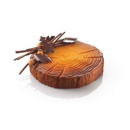 Форма за шоколадова отливка "Кръгло пънче"