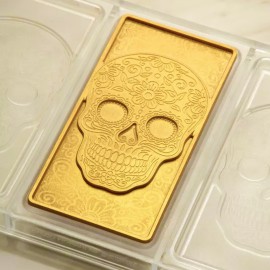 Тританиева форма за шоко бар "Череп"
