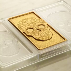 Тританиева форма за шоко бар "Череп"