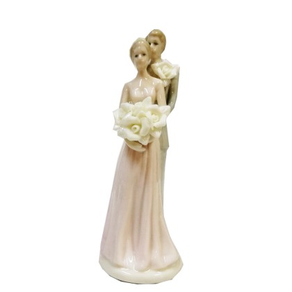 Сватбена фигурка - Брачна двойка - порцелан 2