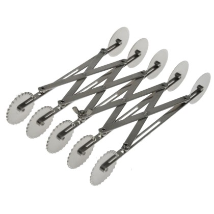 Раздвижен нож - двустранен с 5 колела - ТХ