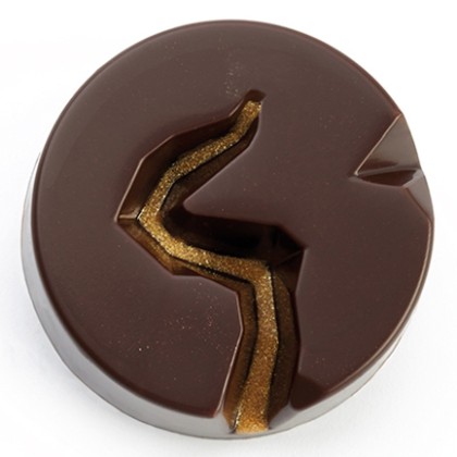 Поликарбонатна форма бонбон "Инферно - кръг"