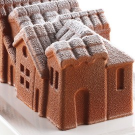 Силиконова форма "Winter Village"