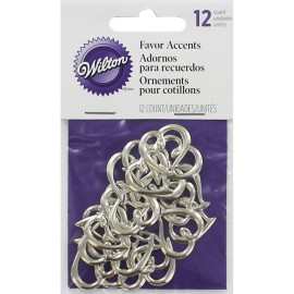 Декорация сърца с орнамент