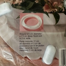 Пръстен за цветя за фонтан за шоколад