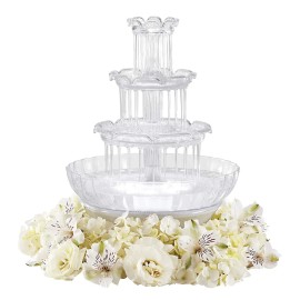 Пръстен за цветя за фонтан за шоколад