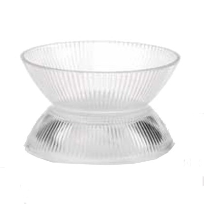 Декорация "Кристален съд за цветя"