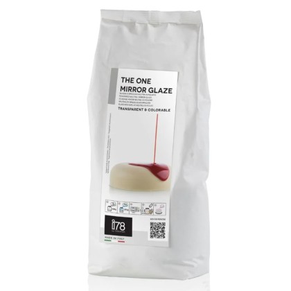 Огледална глазура на прах 1кг - кристална