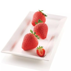 Силиконова форма ягода "Fragole e panna"