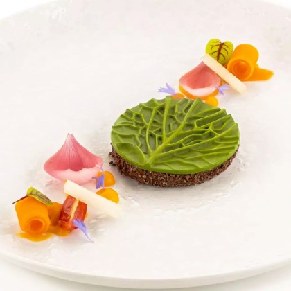 Силиконова форма листо "Verza 12"