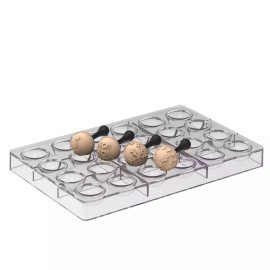 Комплект Коледни Тританиева форма + 4 щампи - "Kit Semisfera B"