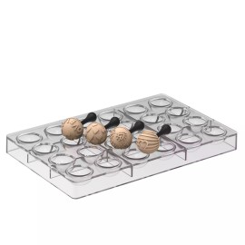 Комплект Свети Валентин Тританиева форма + 4 щампи - "Kit Semisfera C"