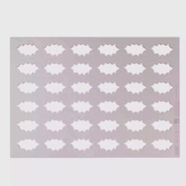 Шаблон шоколадова отливка листо зеленика - "Holly"