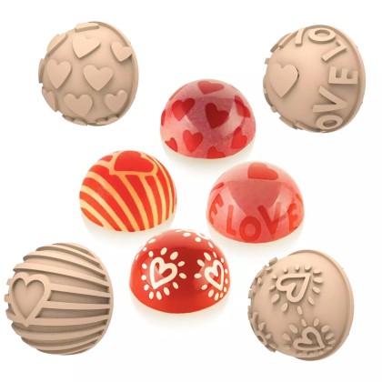 Комплект щампи Свети Валентин  "Choco Stamp C"