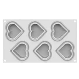 Силиконова форма Сърце "Heartix 85" + кутер