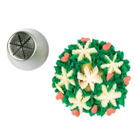 Накрайник снежинка