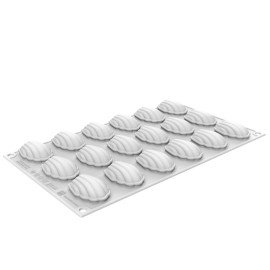 Силиконова форма мадлен XS 13