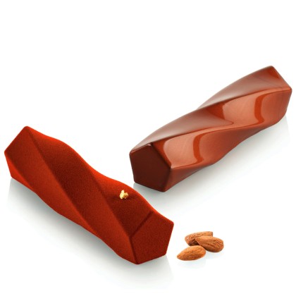 Силиконова форма правоъгълник "Twist 90"