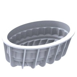 Силиконова форма овал "Pleincoeur oval 665"