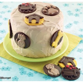 Силиконова форма "Puppy Choco Tag"