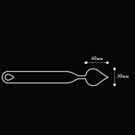 Инструмент за листо 40х30мм