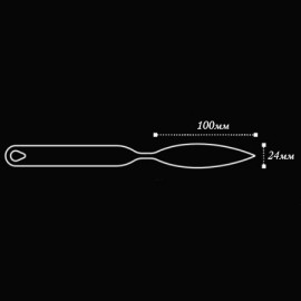 Инструмент за листо 100x24мм