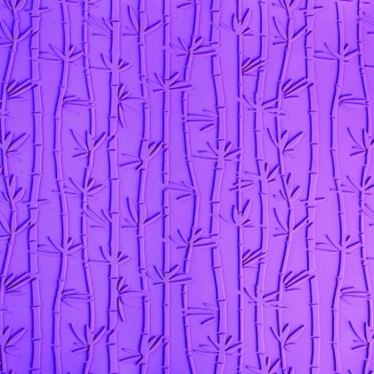 Релефен силиконов килим Бамбук